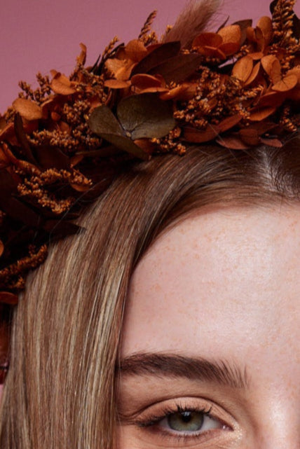Head Wreath - Autumn Leaves Wreath