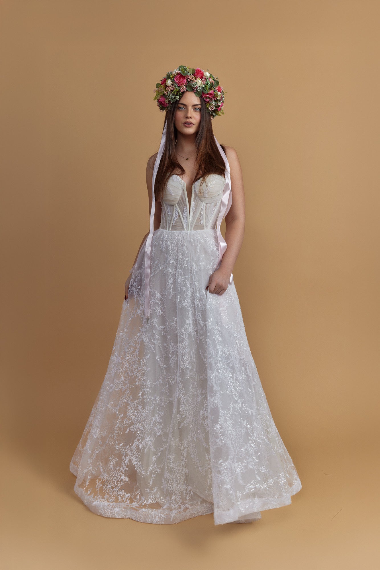 Extravagant Silk Crown