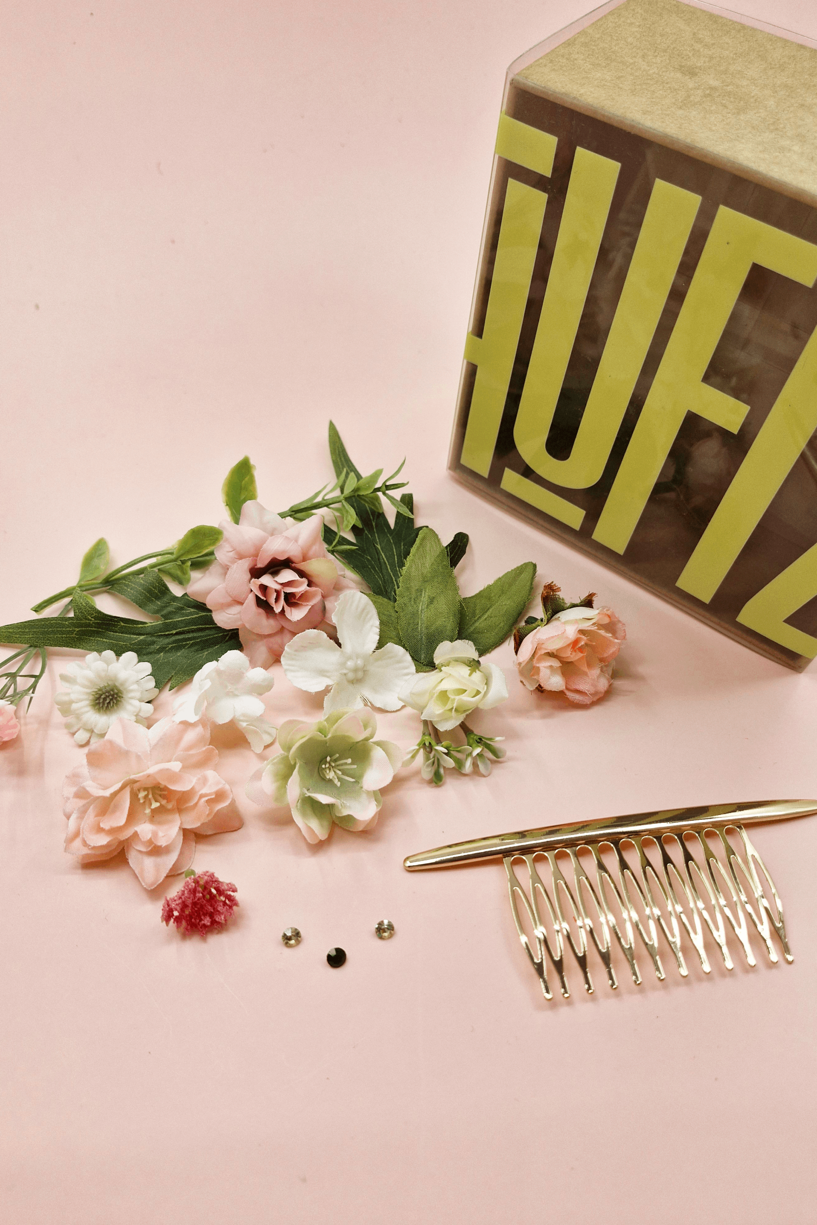 Silk Flowers Comb Kit - Spring Bloom - Shufizoo