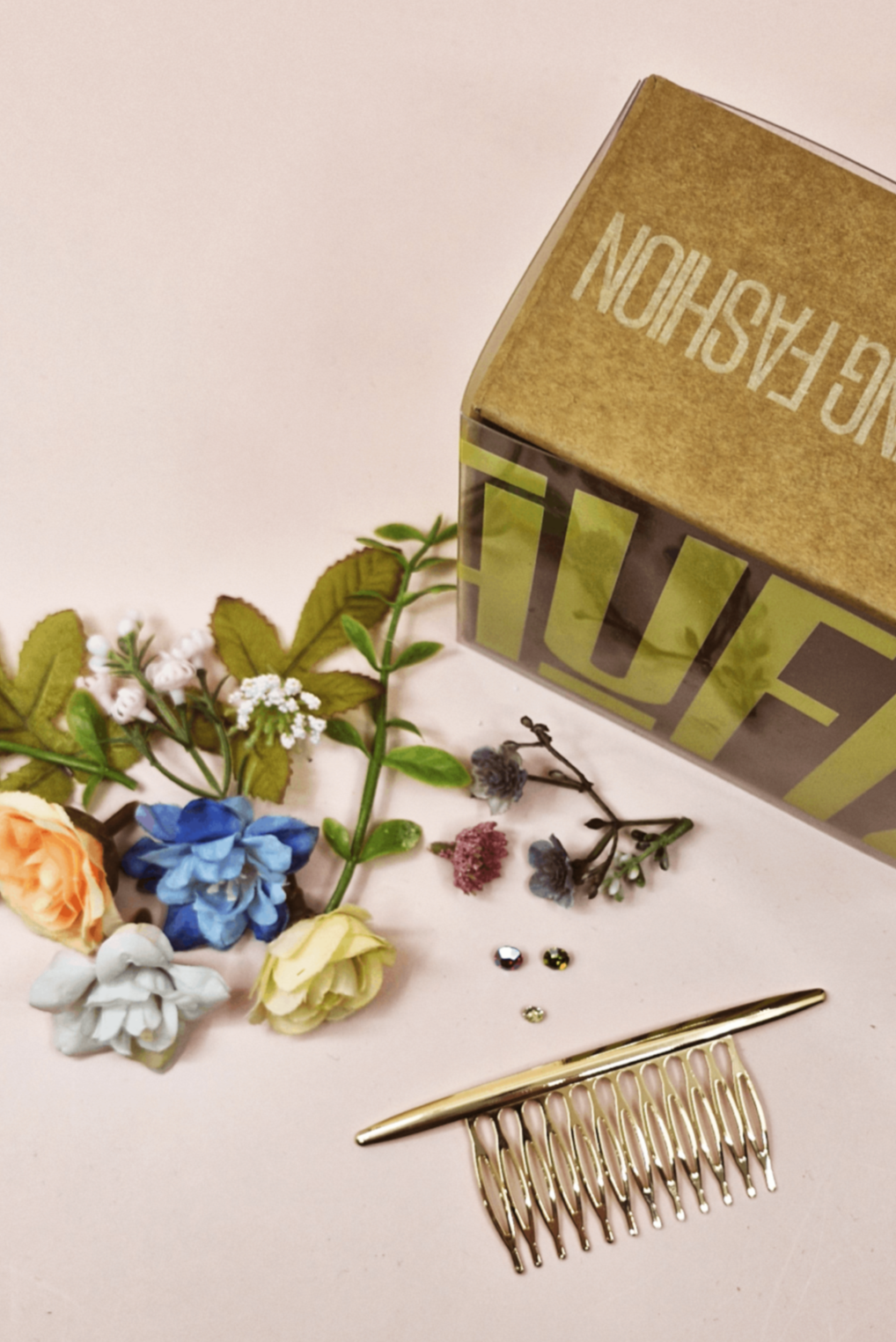 Silk Flowers Comb Kit - Forest Fairies - Shufizoo