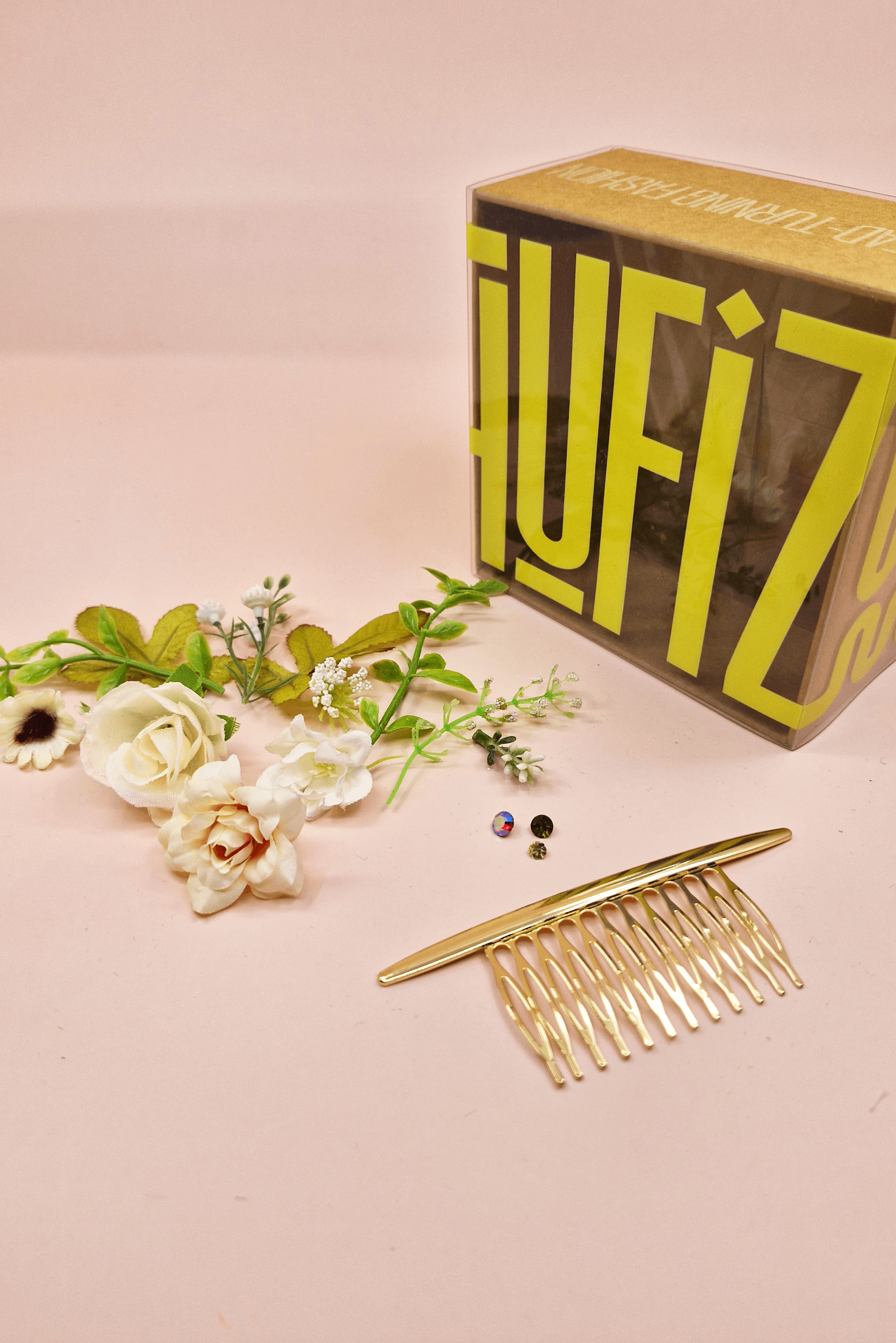 Silk Flowers comb Kit - Fairy&