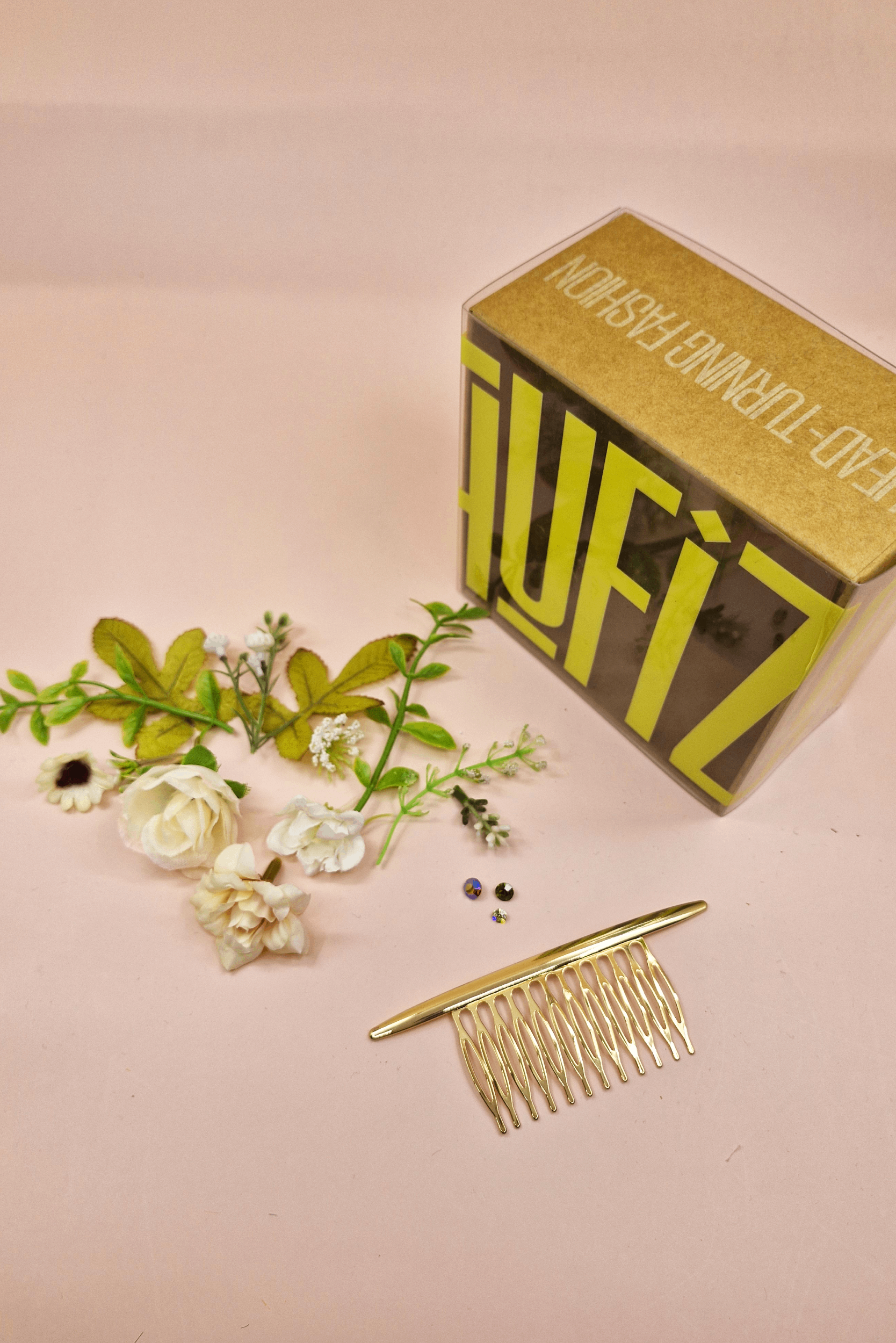 Silk Flowers comb Kit - Fairy&