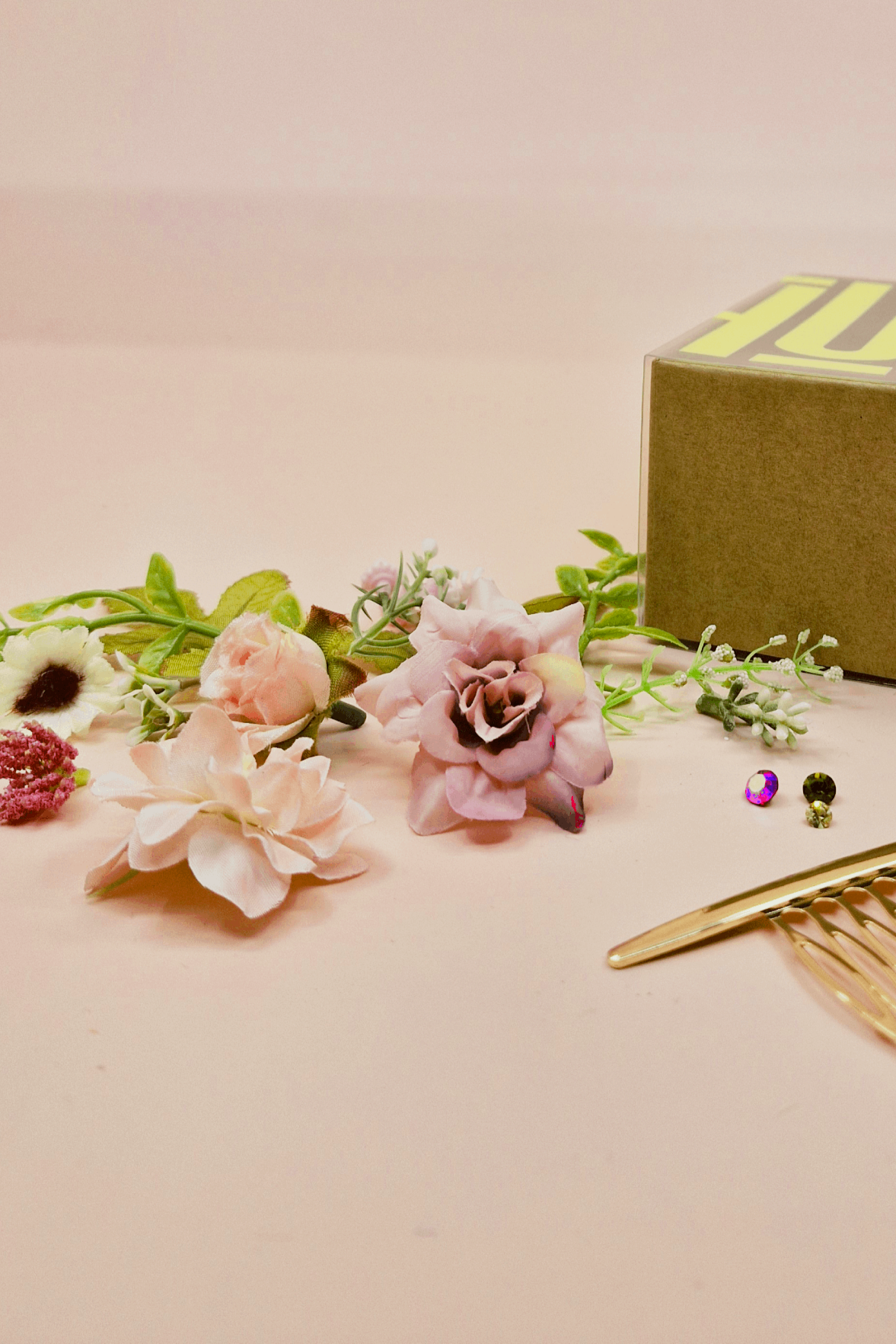 Silk Flowers Comb Kit - Spring Bloom - Shufizoo