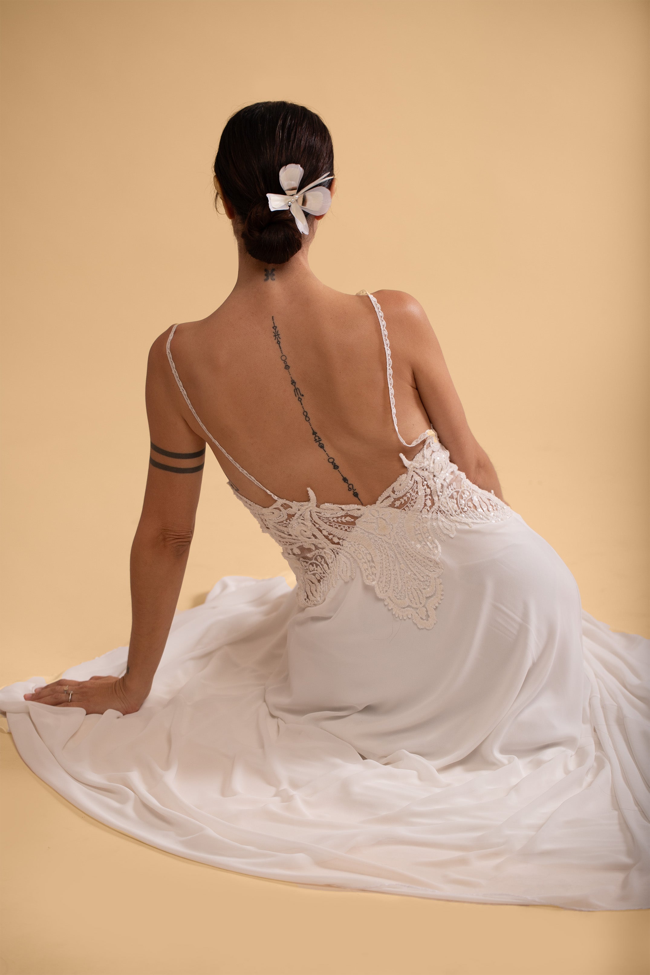 White Merry Art-deco comb - Shufizoo