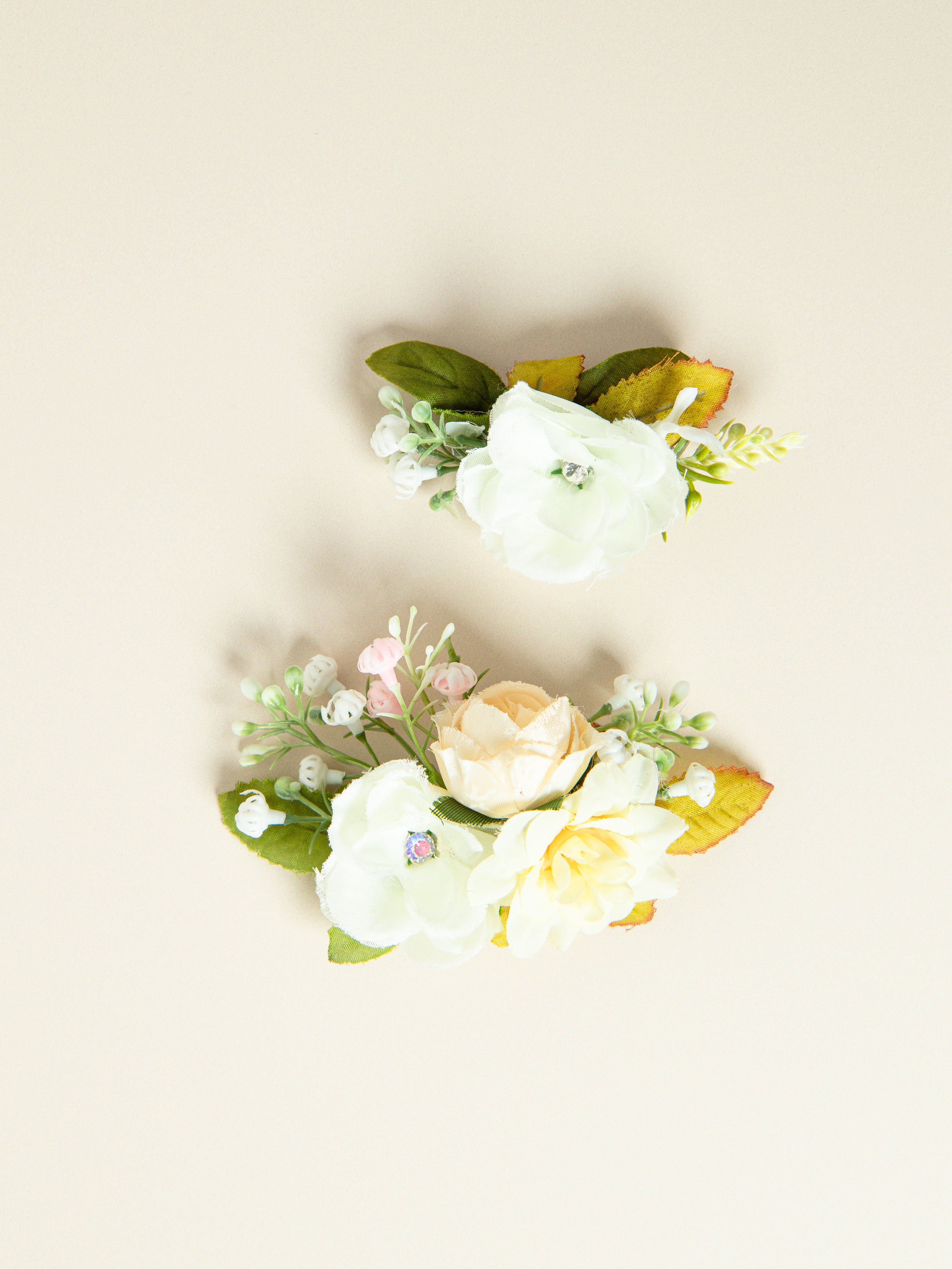 Bridal Hair Clips - Jasmine