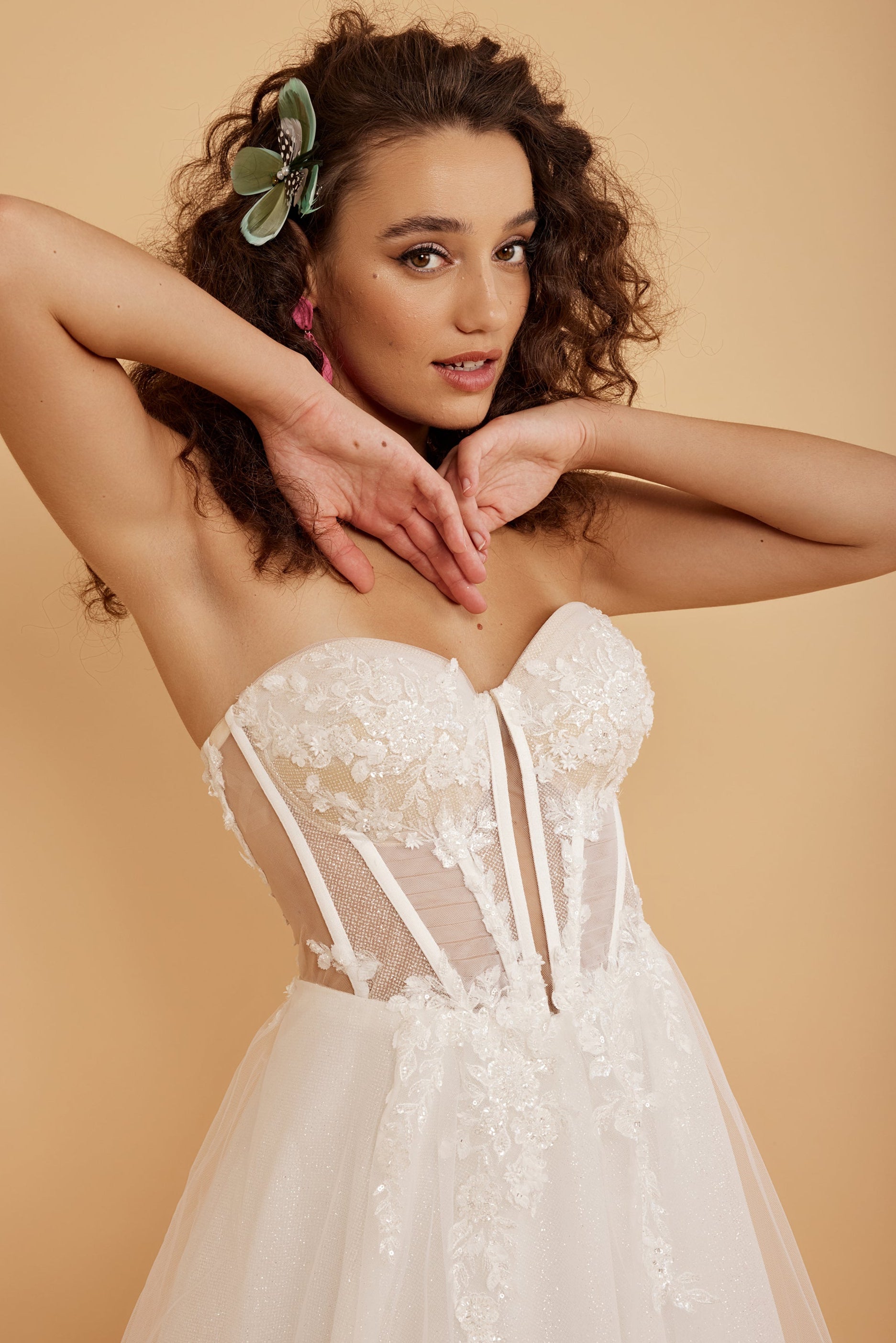 Green Merry Art-deco comb - Shufizoo