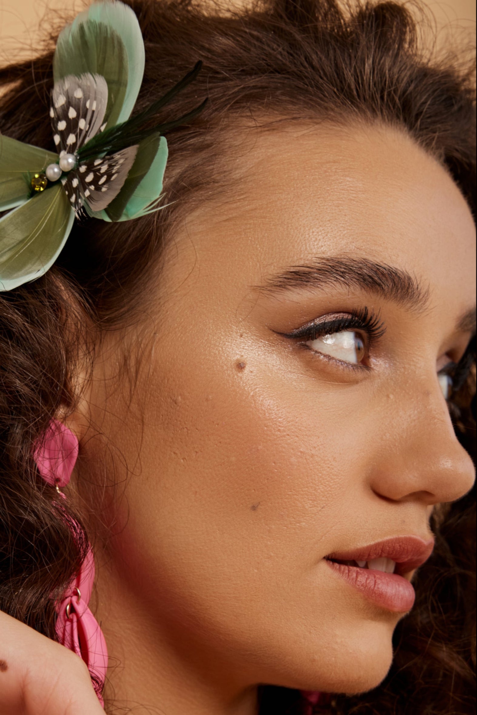 Green Merry Art-deco comb - Shufizoo