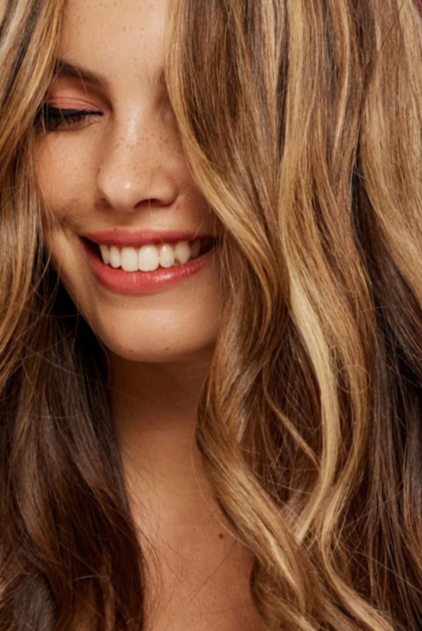 Natural hair extension - Dark blonde