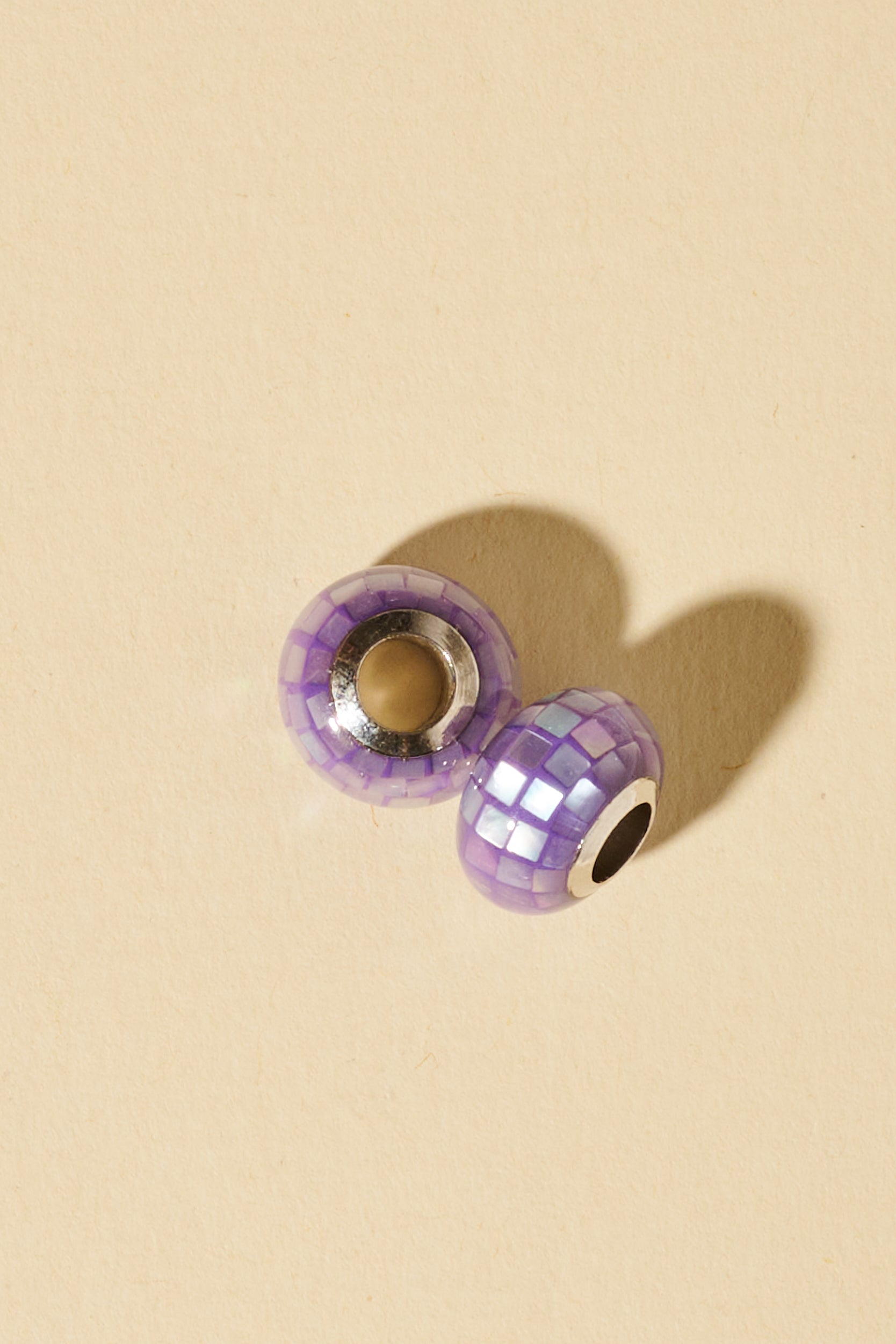 Dreadlock beads - Shufizoo -
disco vibe Purple Beads