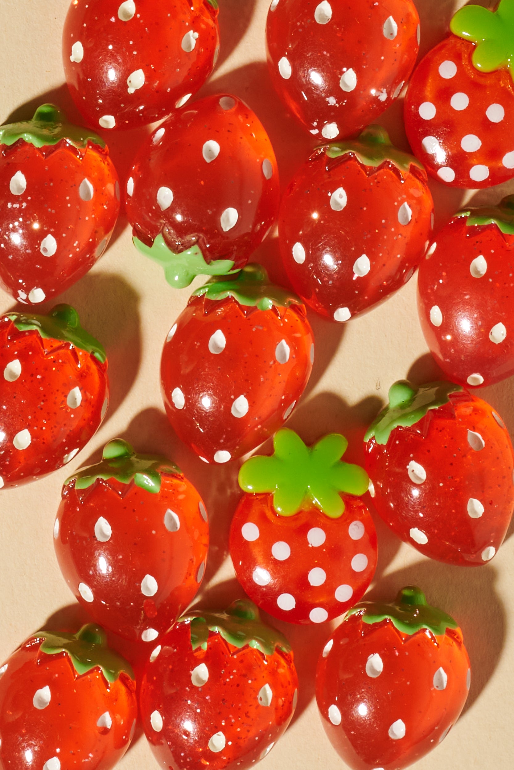 Magic Braids Charms - Shufizoo - clear Strawberry