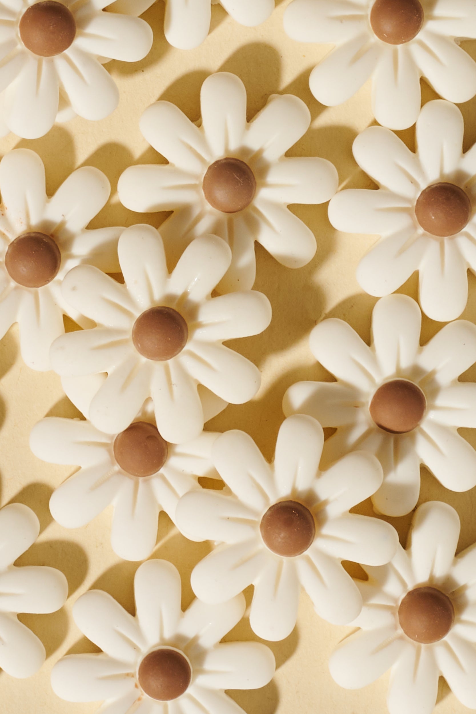 Magic Braids Charms - Shufizoo -
White Daisy with a Brown Center