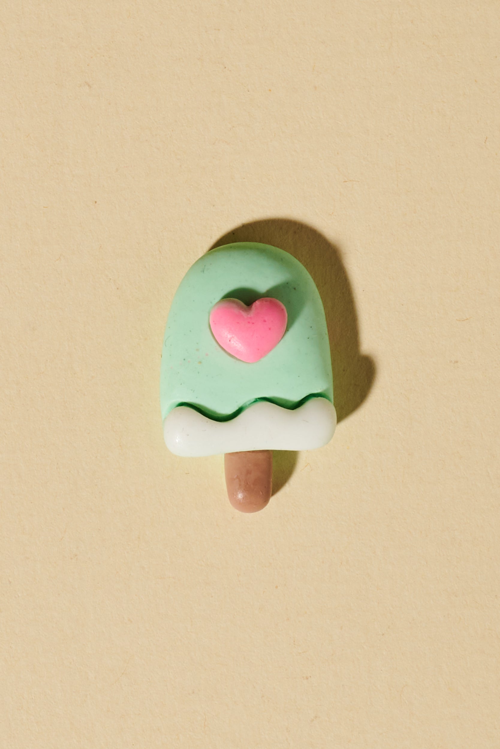 Magic Braids Charms - Shufizoo -
Turquoise Popsicle with a Pink Heart