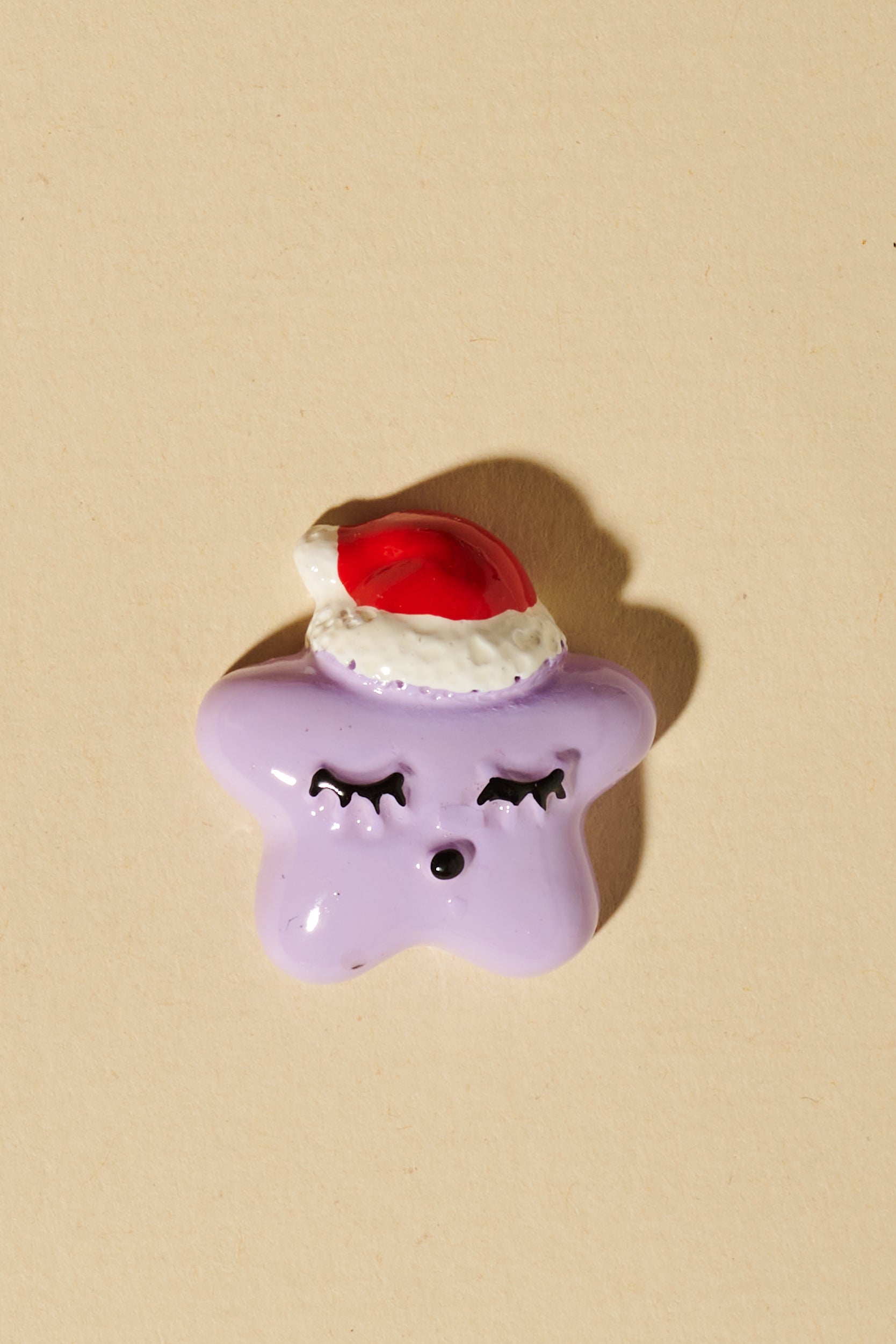 Magic Braids Charms - Shufizoo - Purple Sleepy Christmas Star