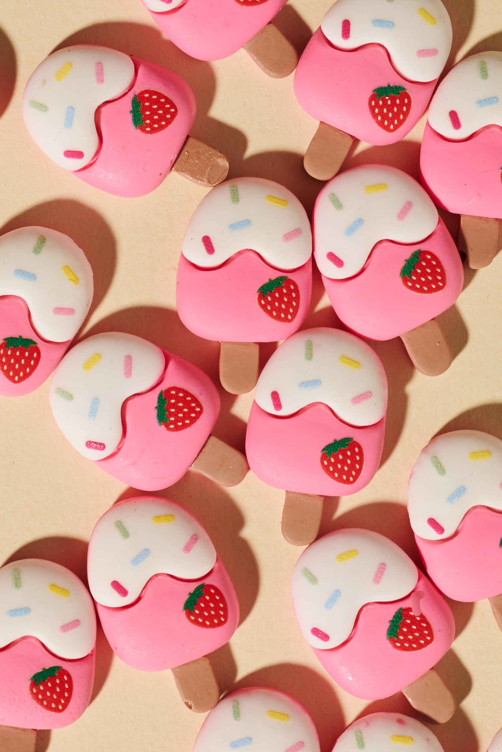 Magic Braids Charms - Shufizoo - Strawberry Popsicle with Sprinkles