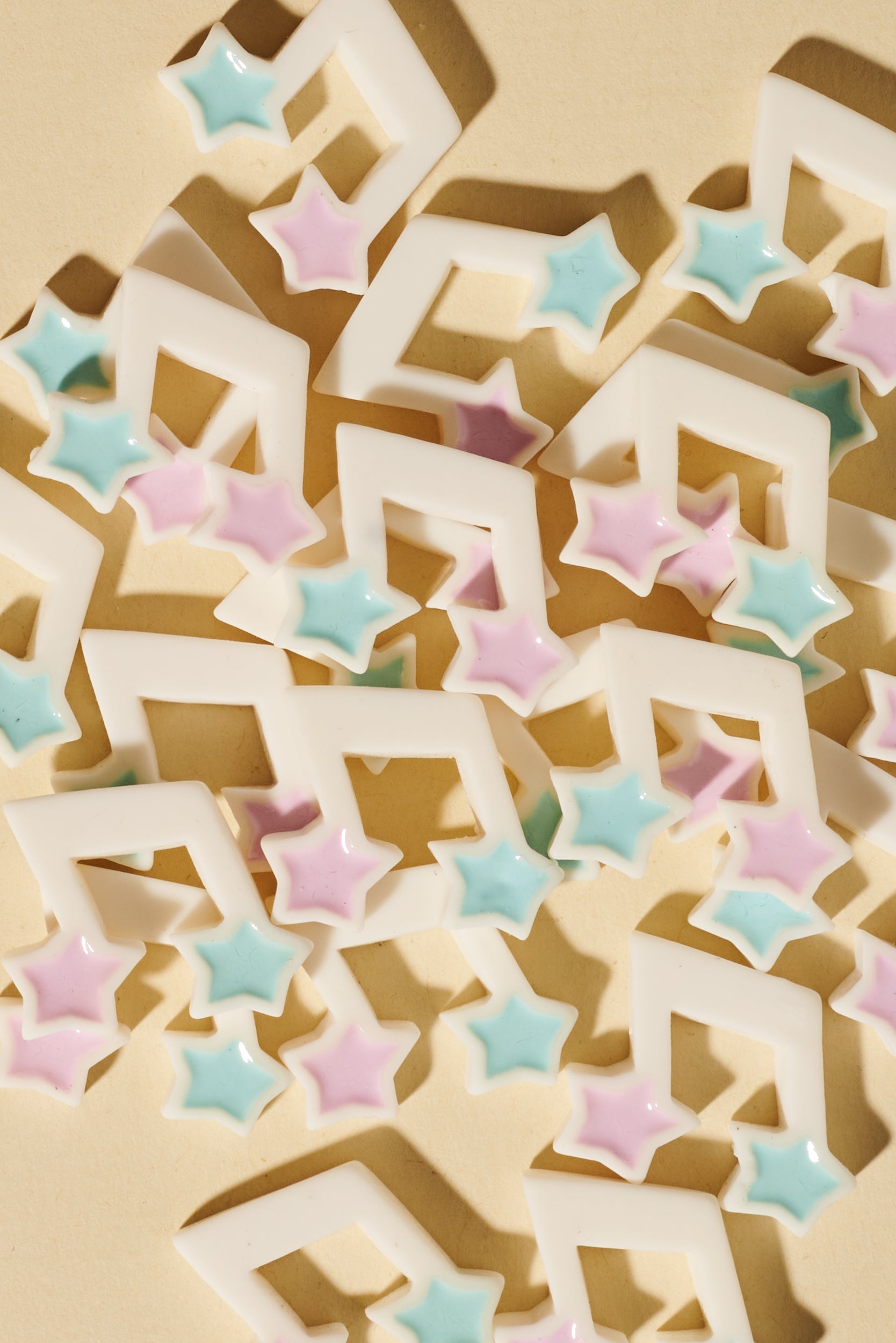 Magic Braids Charms - Shufizoo - Pink and Light Blue Double Musical Note