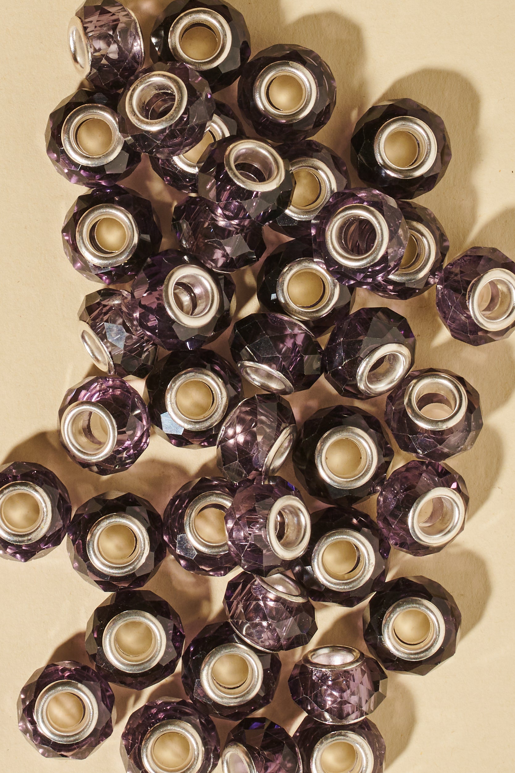 Shufizoo - Dreadlock beads - clear brown Beads