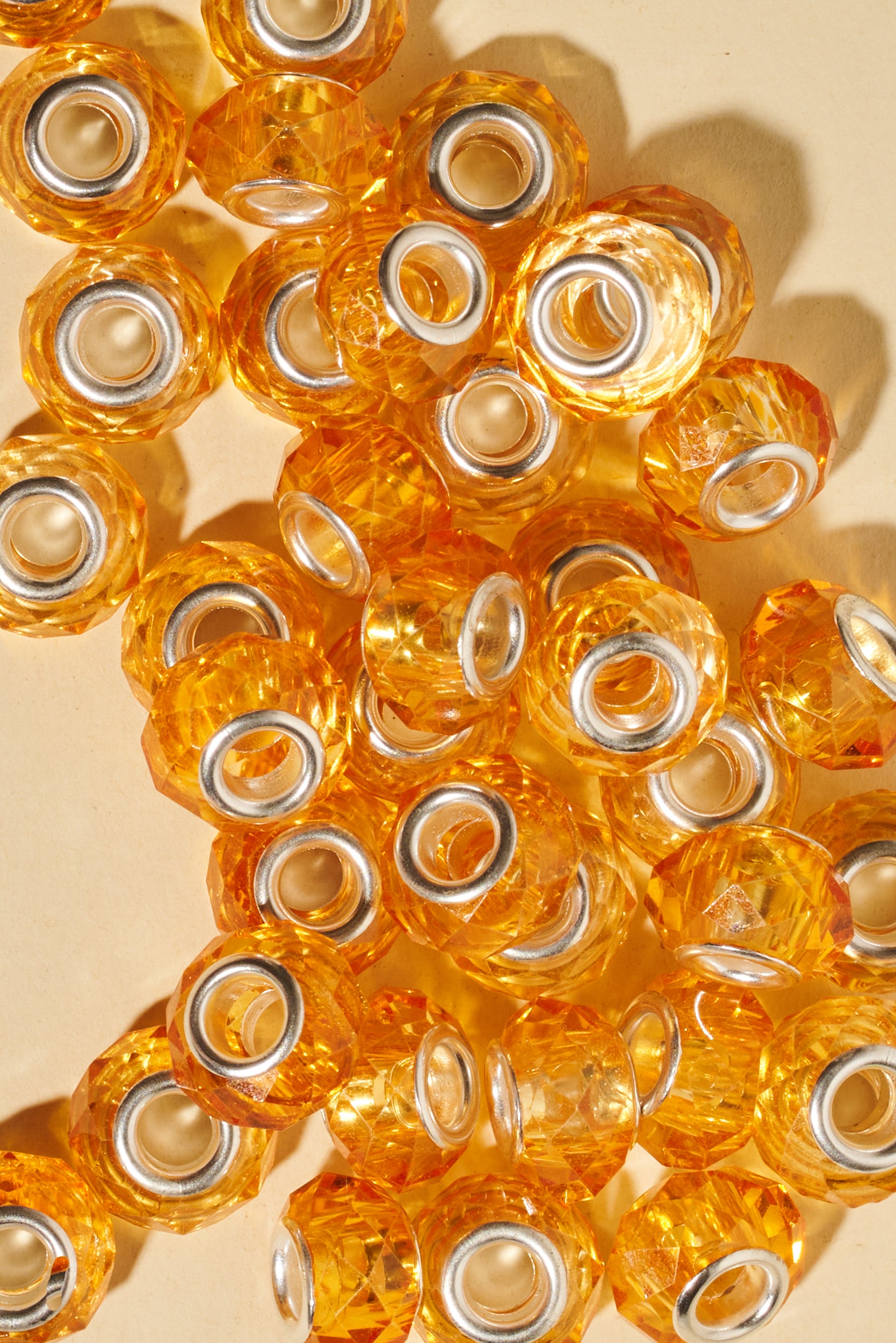 Dreadlock beads - Shufizoo - Clear Gold Beads