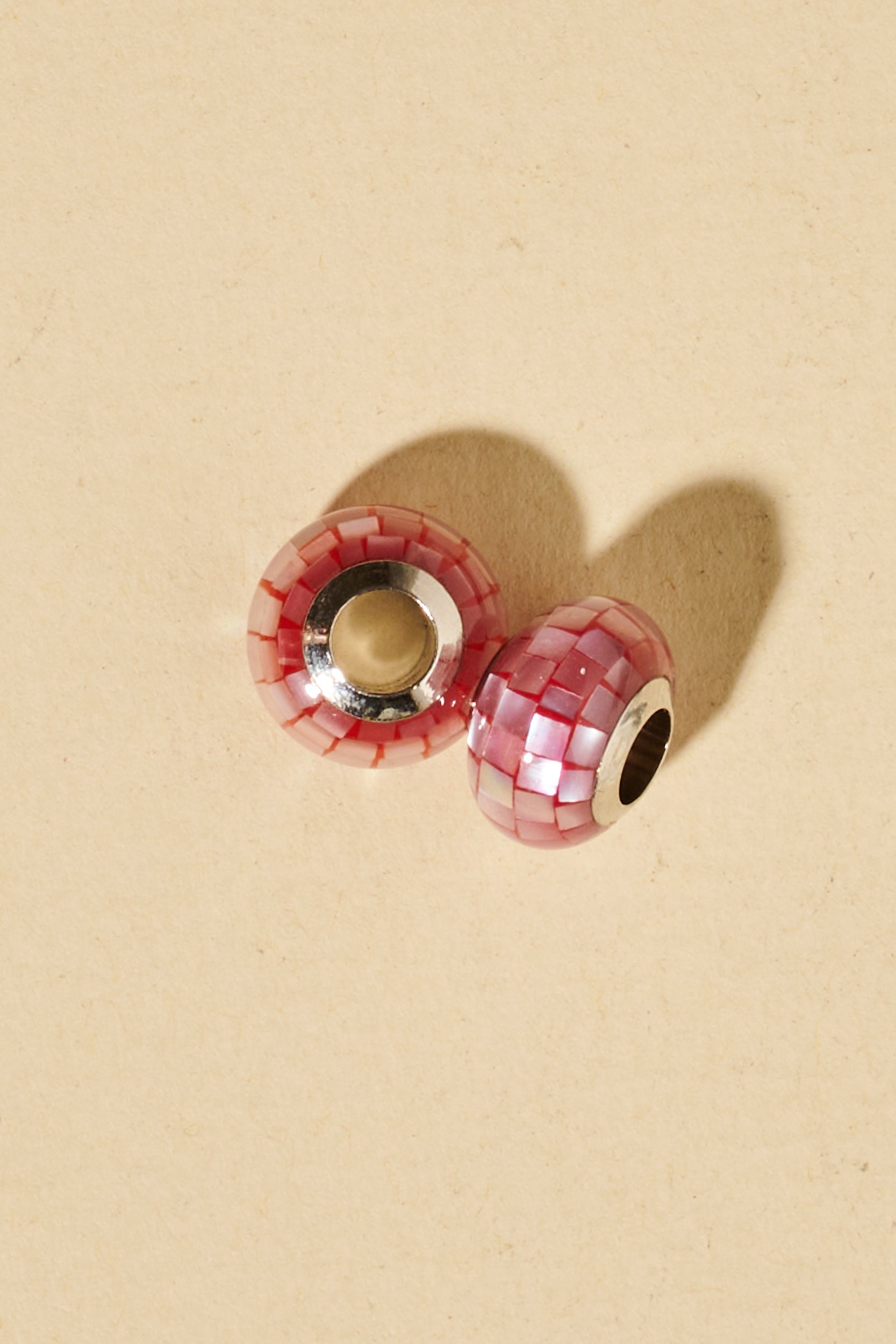 Dreadlock beads - Shufizoo - disco vibe red Beads