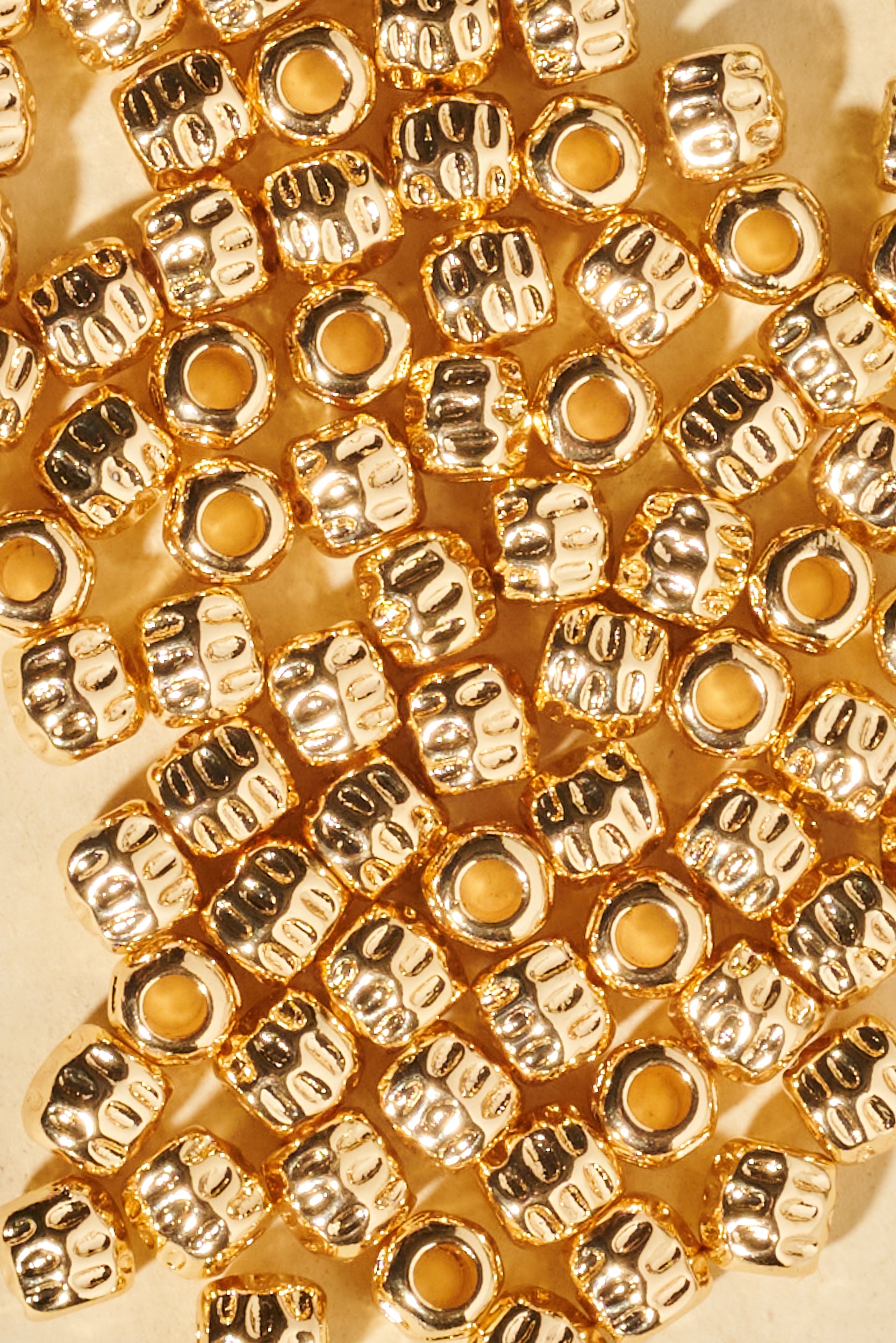 Dreadlock beads - Shufizoo - Gold Beads with Unique Engravings