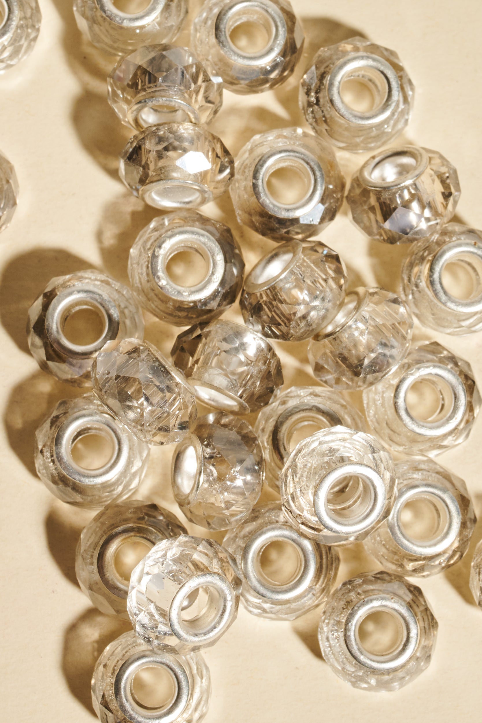 Dreadlock beads - Shufizoo - Clear Beads