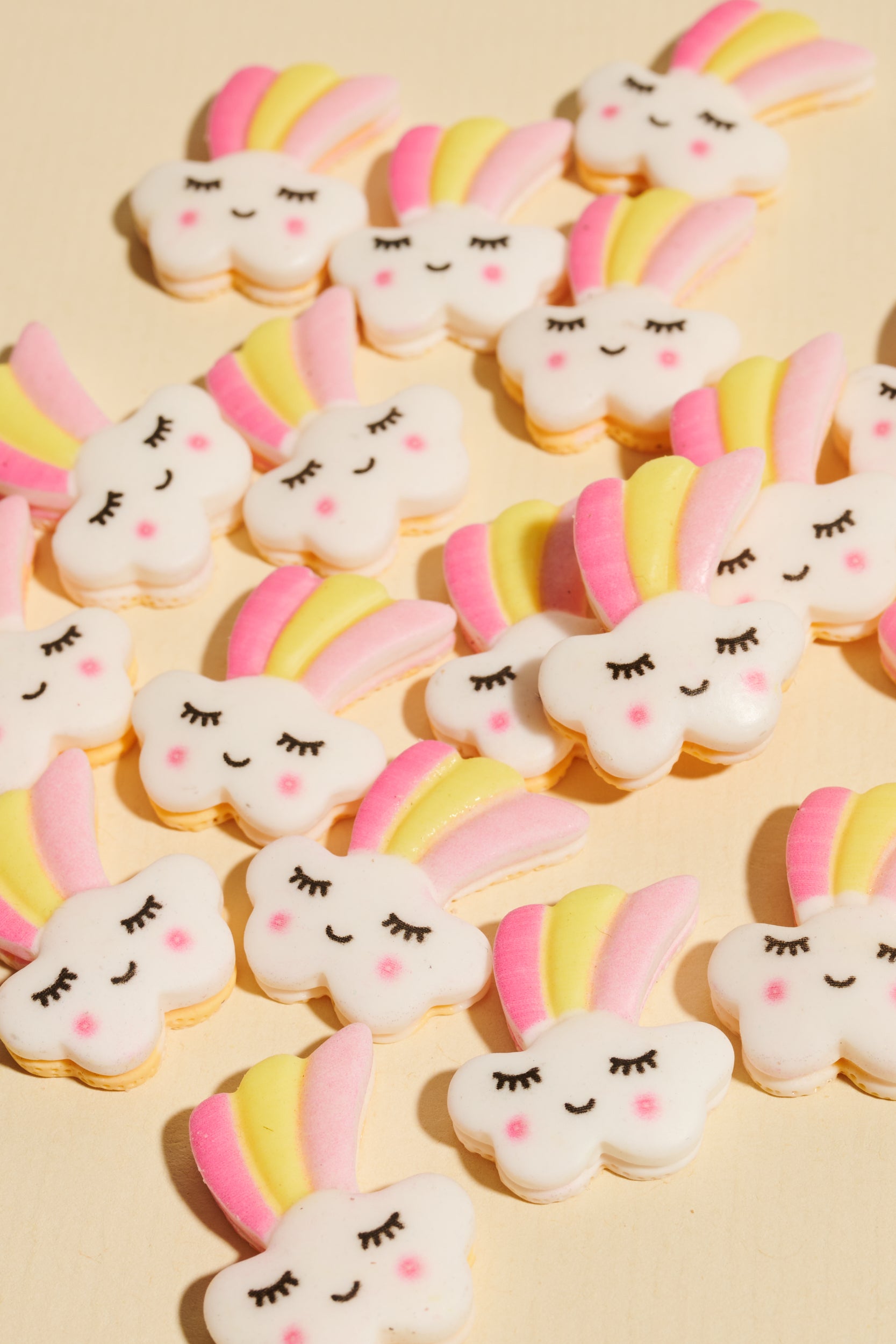 Magic Braids Charms - Shufizoo -
pink and yellow rainbow and cloud