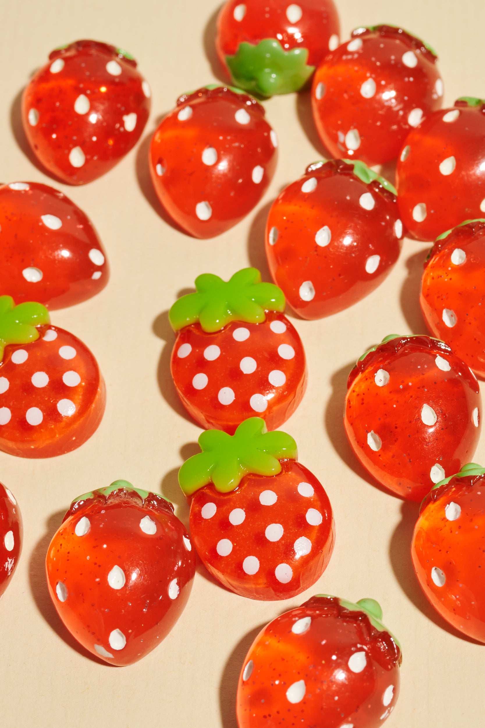 Magic Braids Charms - Shufizoo - clear Strawberry