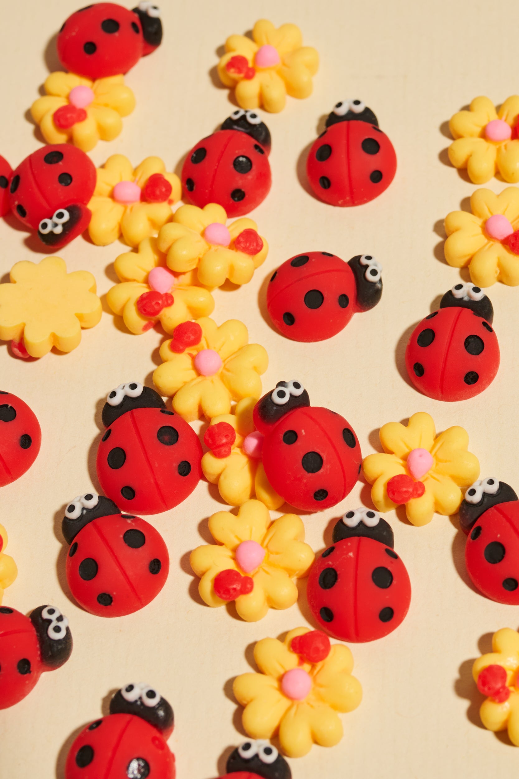 Magic Braids Charms - Shufizoo - Ladybug and Yellow Daisy