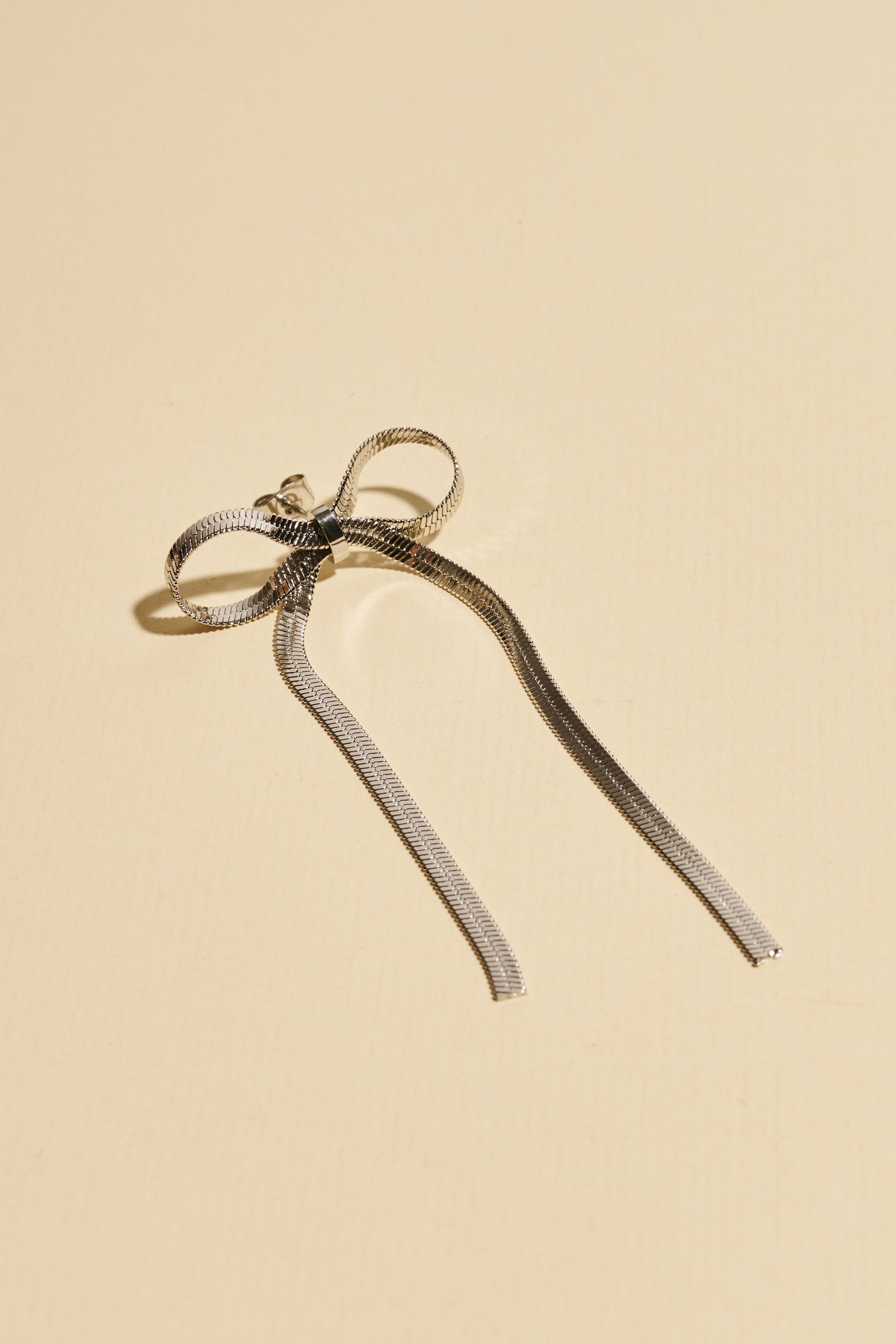 Braids decorations - Shufizoo - simple Siver thick Bow tie