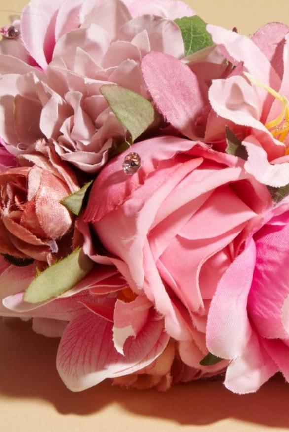 Rose Flowers Hair Band - Shufizoo