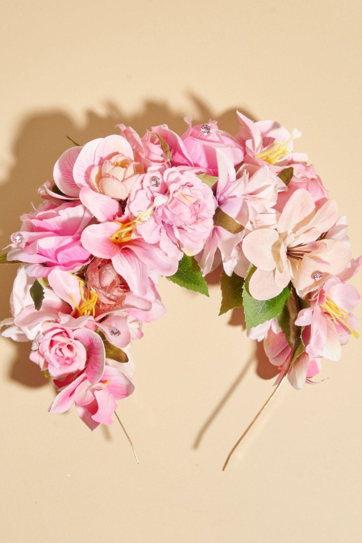 Rose Flowers Hair Band - Shufizoo