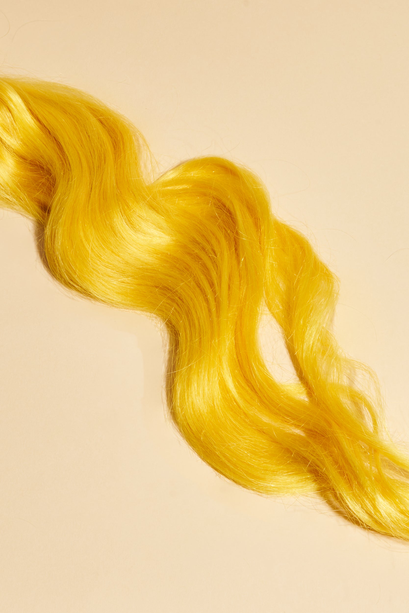 Natural hair extension - Yellow shade - Shufizoo