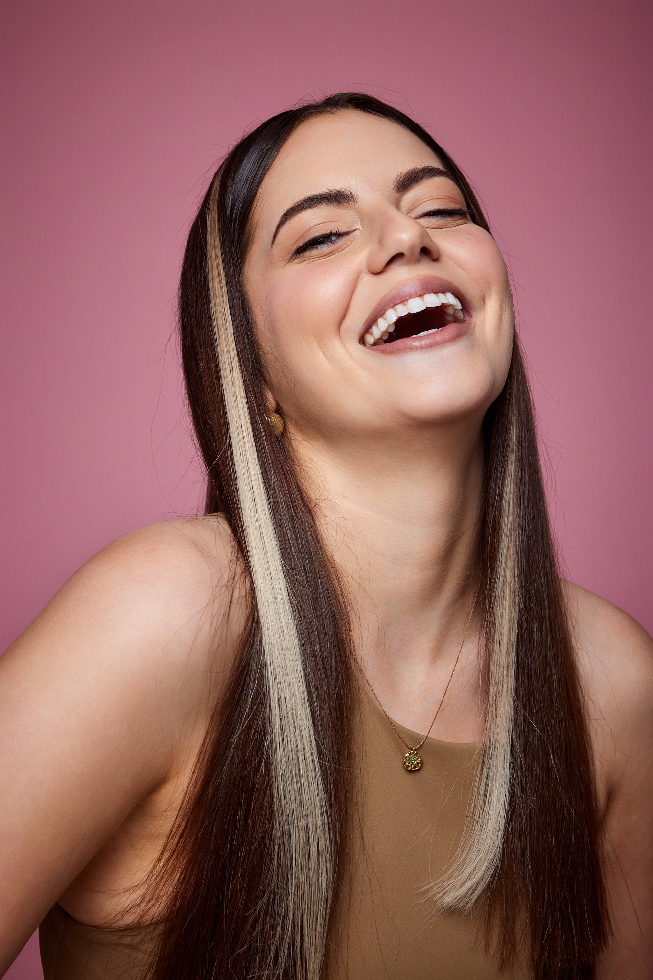 Natural hair extension - Ash Blonde