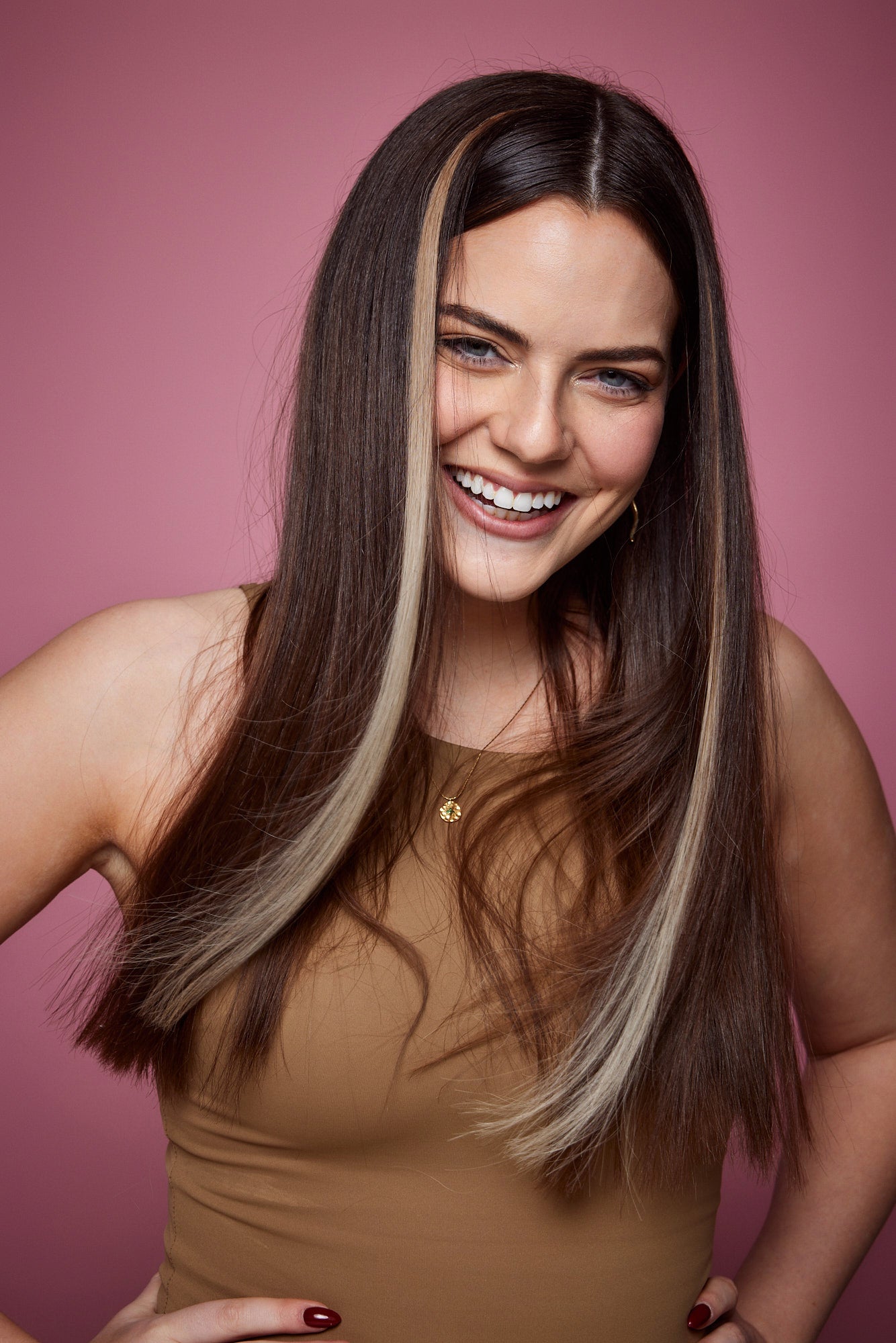 Natural hair extension - Ash Blonde