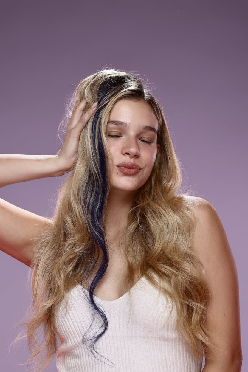 Natural Hair Shade - Dark Blue