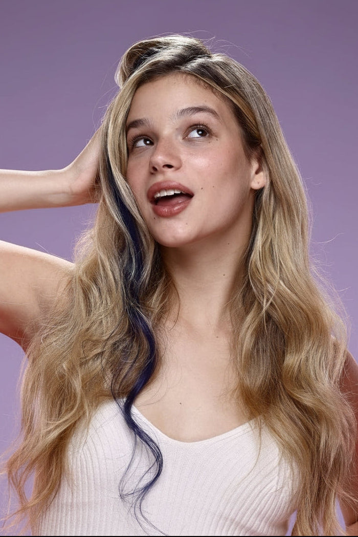 Natural Hair Shade - Dark Blue