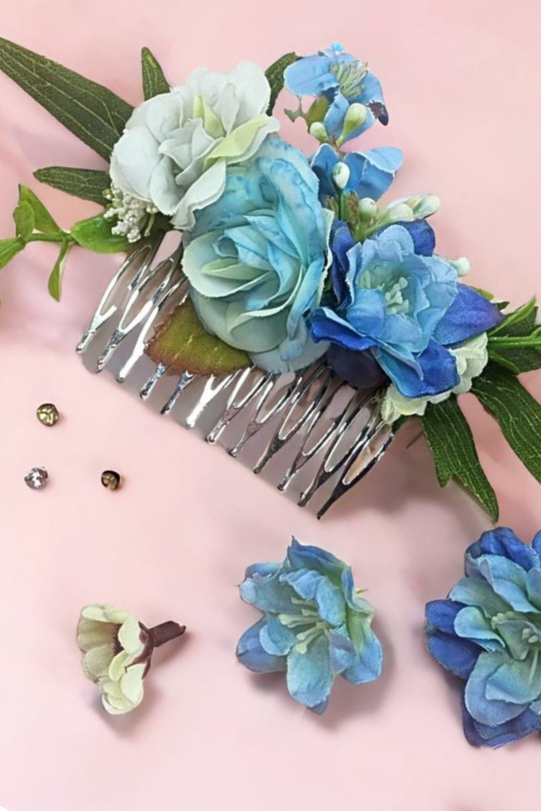 Silk Flowers Comb Kit - Sea Waves - Shufizoo