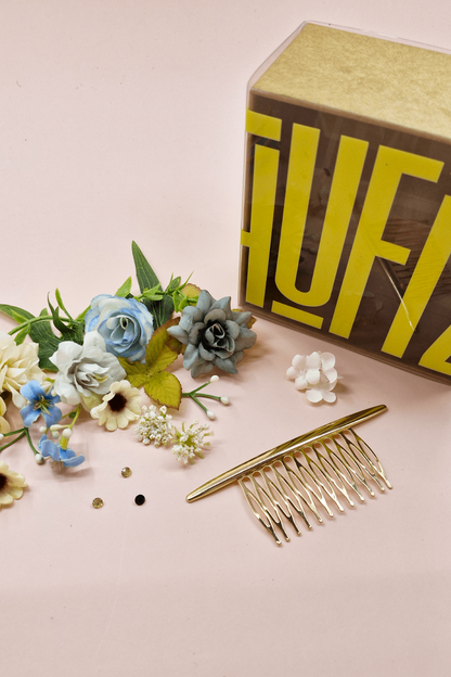 Silk Flowers Comb Kit - Sea Waves - Shufizoo