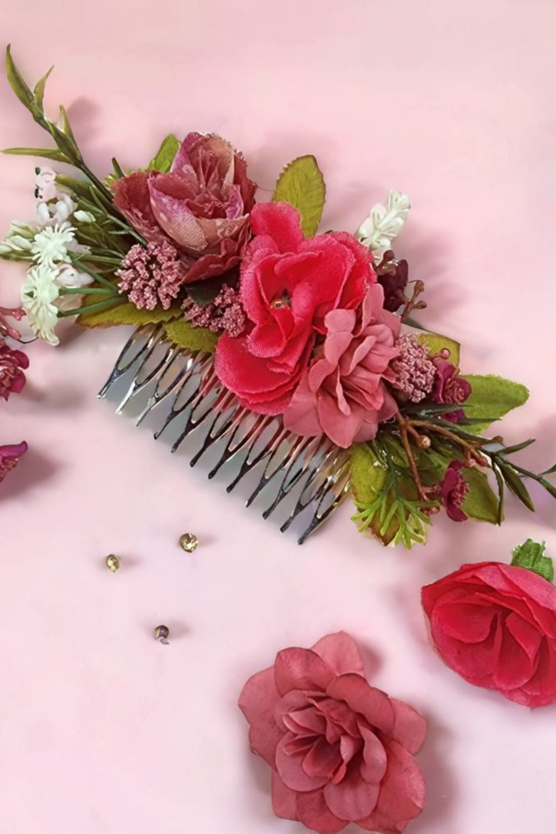 Silk Flowers Comb Kit - Fairy magic - Shufizoo