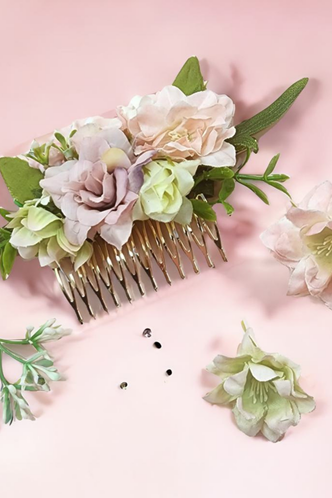 Silk Flowers Comb Kit -  Spring Bloom - Shufizoo