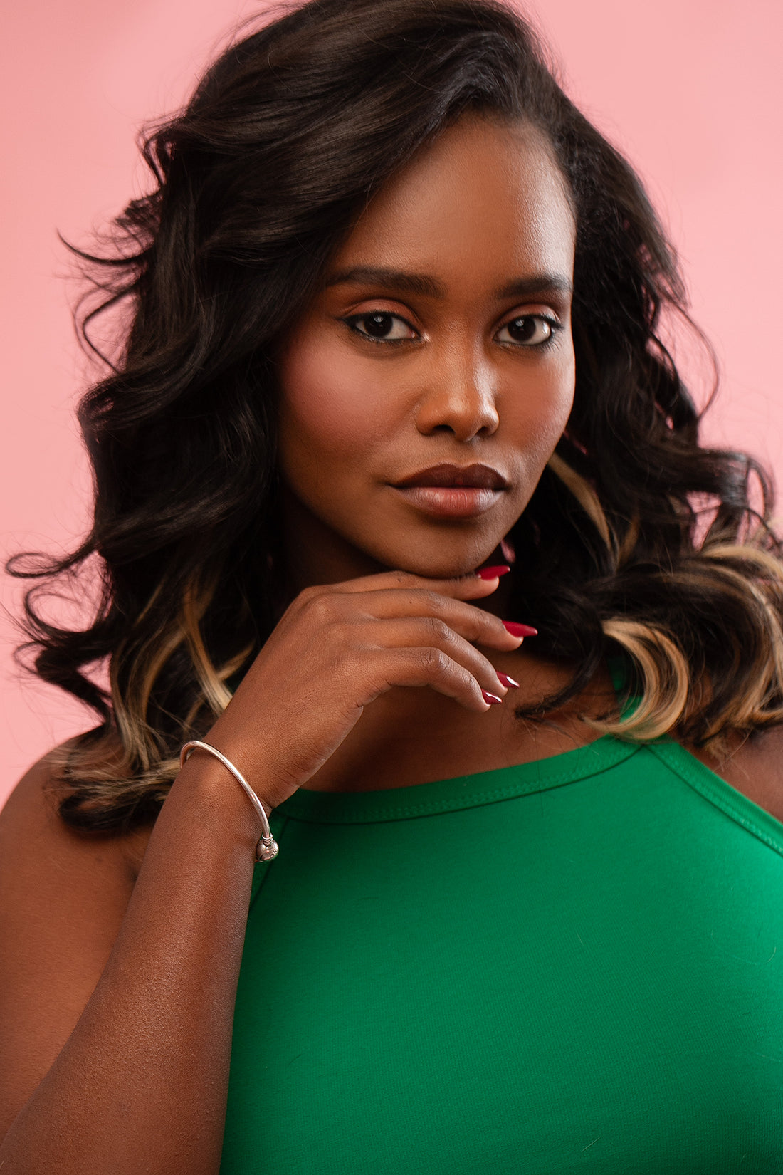 Natural hair extension - Caramel