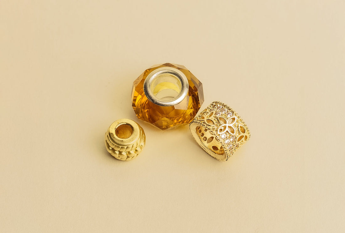 Set of 3 Dreadlock Beads