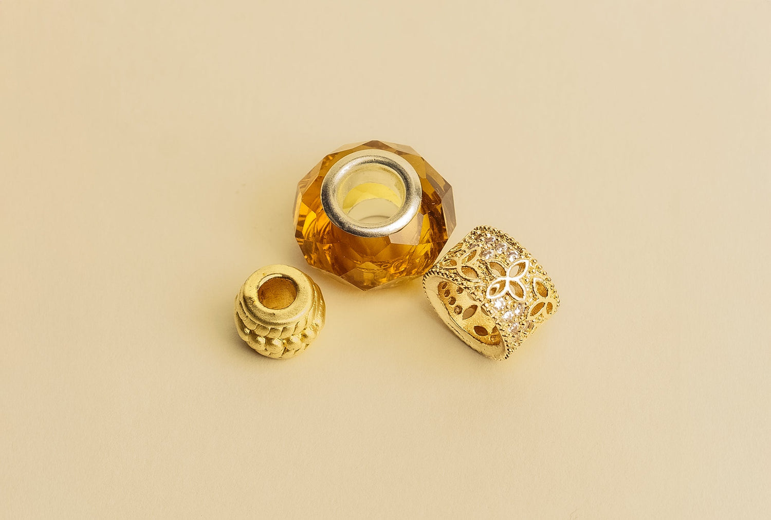 Set of 3 Dreadlock Beads