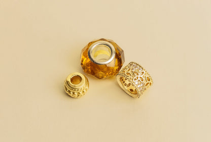 Set of 3 Dreadlock Beads