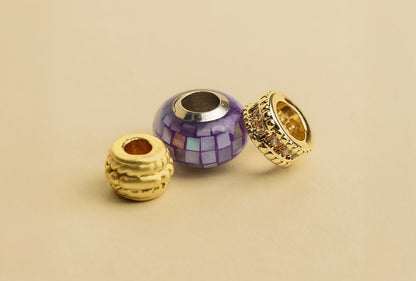 Set of 3 Dreadlock Beads