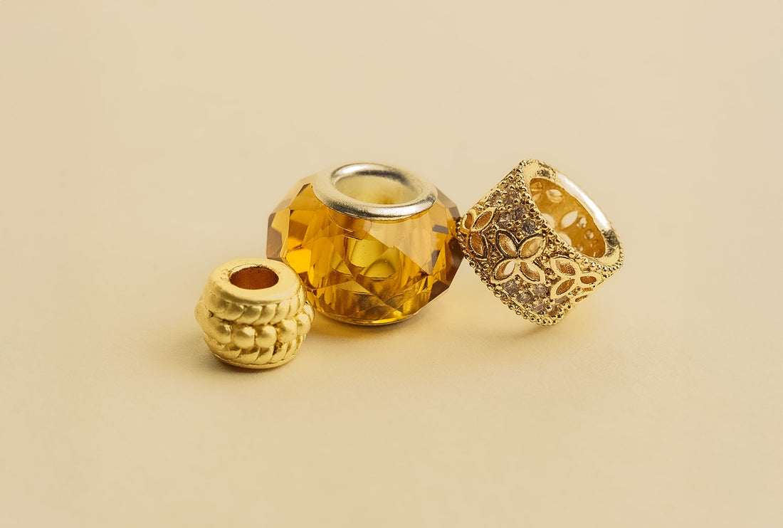 Set of 3 Dreadlock Beads