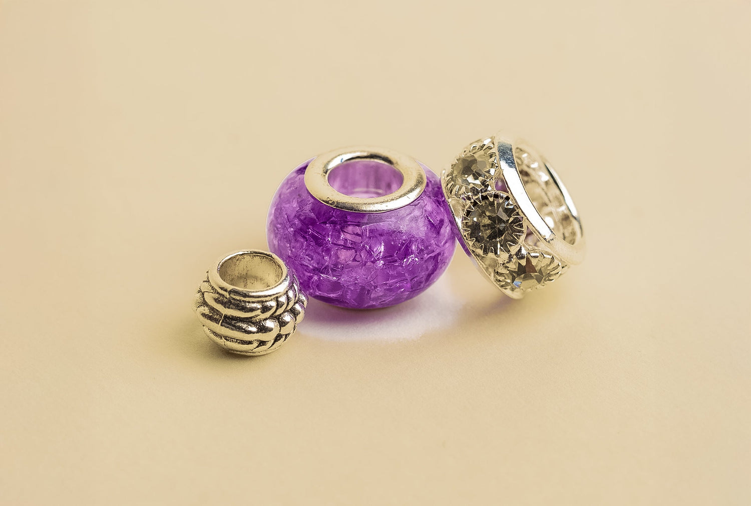 Set of 3 Dreadlock Beads