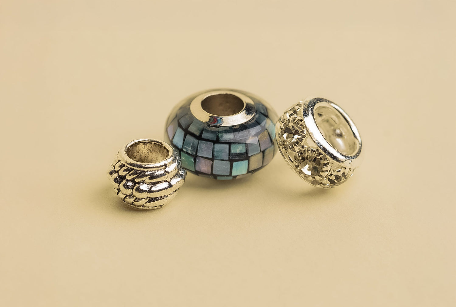 Set of 3 Dreadlock Beads