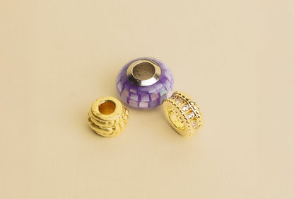 Set of 3 Dreadlock Beads