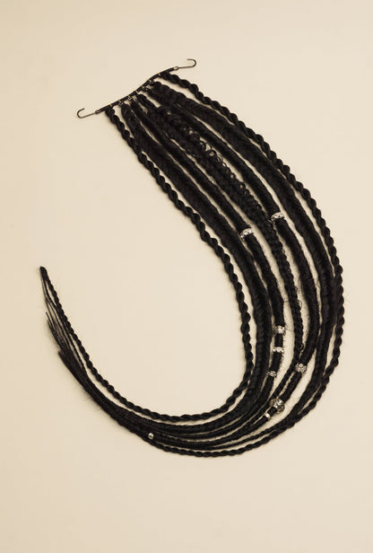 Set On Hair Tie - For Updo Hair