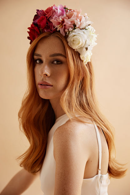 Dalia Flowers Hair Band - Shufizoo